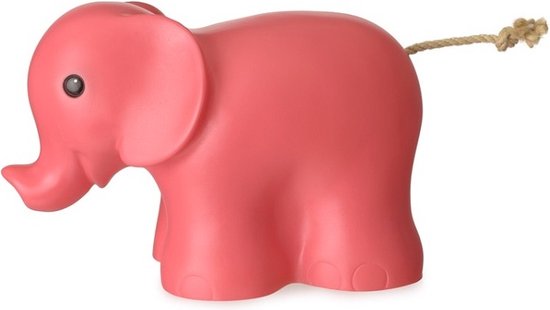 Egmont Toys Heico lamp olifant framboos. 22x32x16 cm van Merkloos