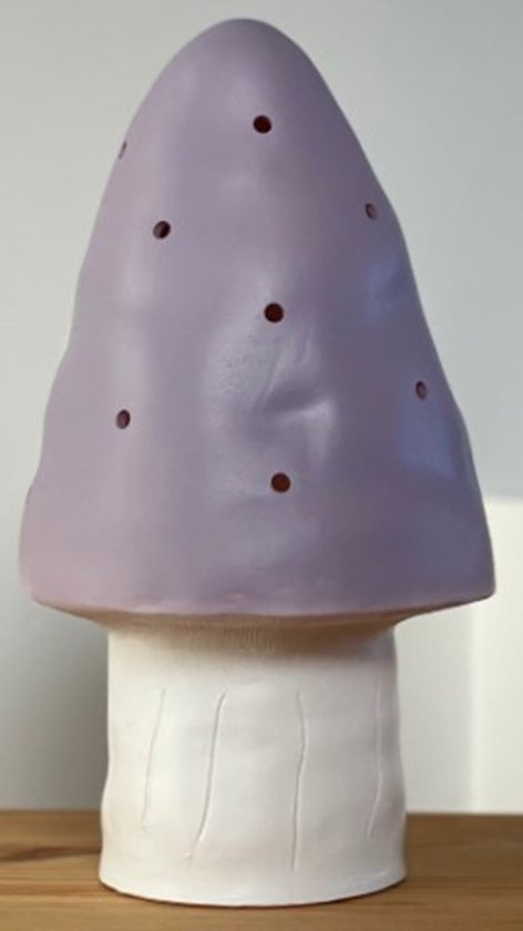Egmont Toys Lamp Paddenstoel Klein Lavandel a 15x28 cm. van Merkloos