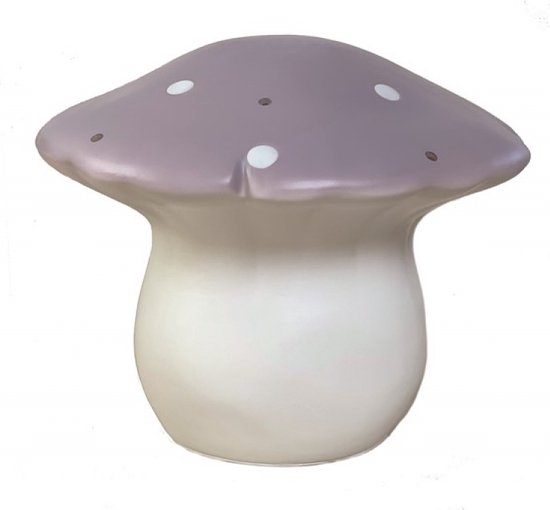 Egmont Toys Lamp Paddenstoel Medium Lavandel 26x20 cm. van Egmont Toys