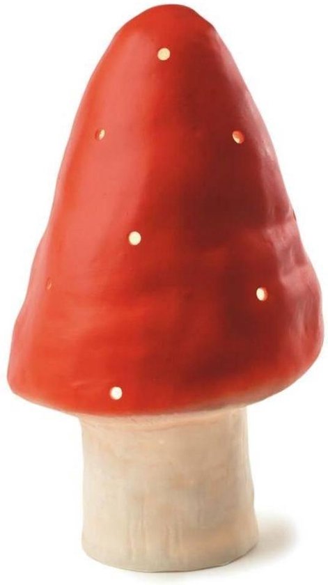 Egmont Toys lamp Puntpaddestoel rood van Merkloos