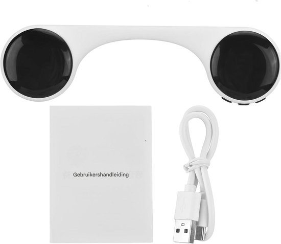 Elkuaie Bluetooth slaapluidspreker - Botgeleiding - Onder-kussenslaaphulp met witte ruis - 1 st - Voor volwassenen - Wit van Merkloos