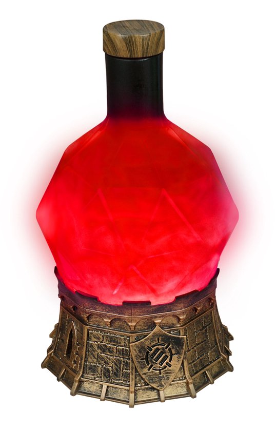 Enhance Gaming Tabletop Potion Light - Red. van Enhance Gaming