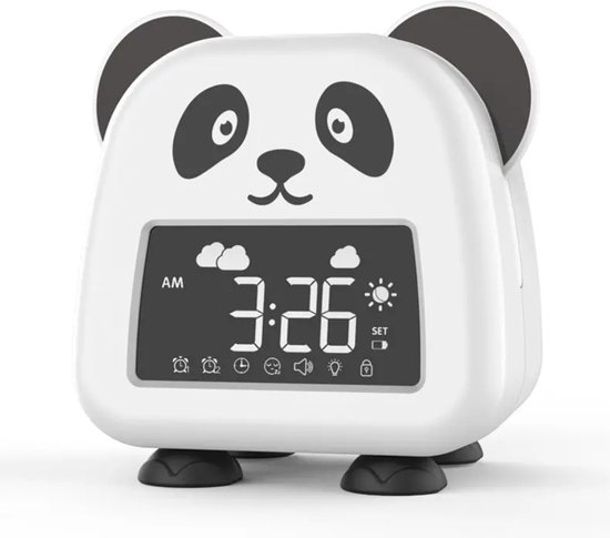 Enzoda Slaaptrainer - Kinderwekker - Slaapwekker - Kinderwekker Slaaptrainer - Panda van Enzoda