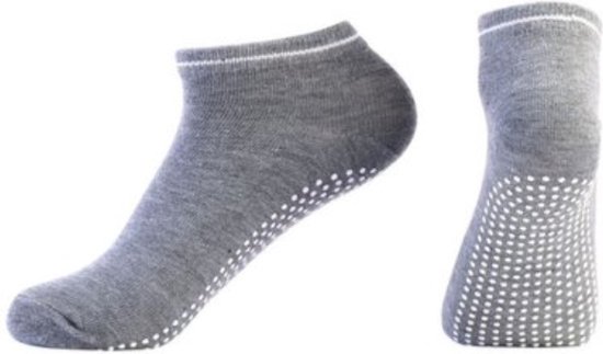 EPIN | Anti Slip Yoga Sokken | Ook Voor Pilates & Andere Sporten | Antraciet van EPIN