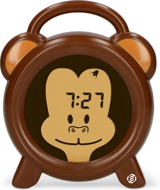 Equivera Slaaptrainer - Slaaptrainer Kinderen - Slaapwekker - Kinderwekker - Nachtlampje - Digitale Wekker van Equivera