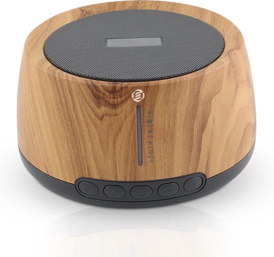 Equivera White Noise Machine - Volwassenen - Baby´s - Slaaphulp - Witte Ruis Machine - Slaaptrainer van Equivera