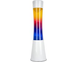 Fisura mini lavalamp - tricolour lava van Fisura