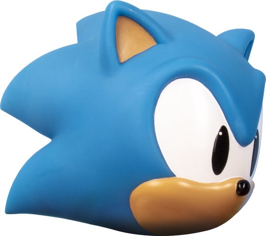 Fizz Creations Sonic The Hedgehog - Sonic the Hedgehog Mood Light Sonic Head 12 cm Projectorlamp - Multicolours