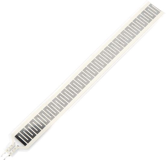 Flexibele Sensor - Drukgevoelig - Slaap Monitoring - Waterdicht Ultradun - 130mm Lengte - Zwart