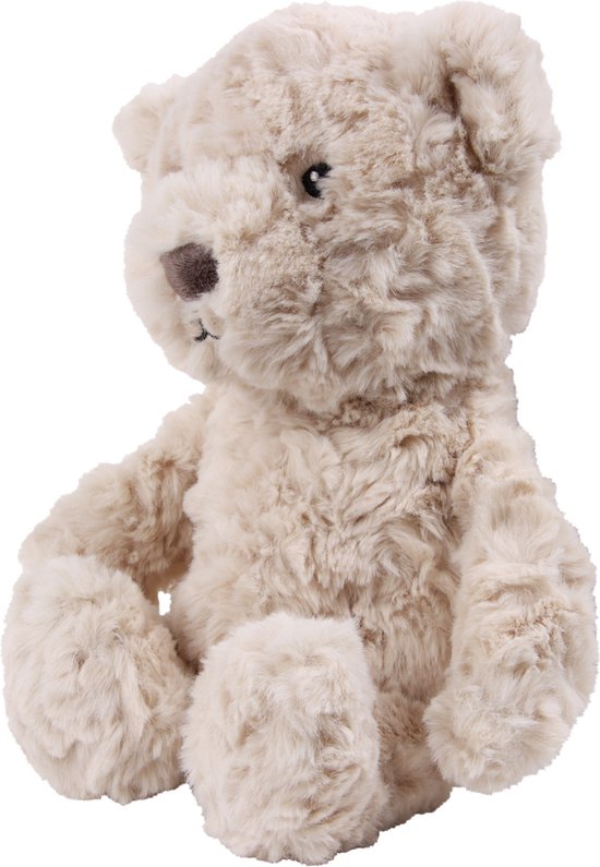 Flow Amsterdam - Oplaadbare hartslag knuffel - Lou beige - White noise - Hartslag - Ademgeluid van Flow Amsterdam