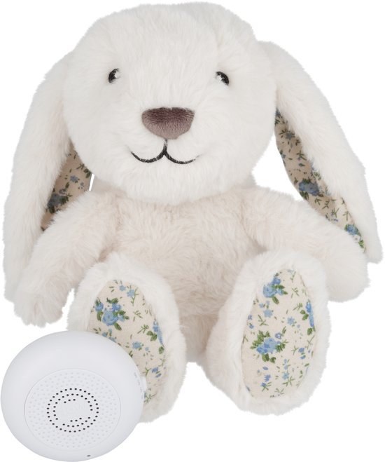 Flow Amsterdam - Oplaadbare hartslagknuffel met white noise - Milo Limited edition - Bloemen print van Merkloos