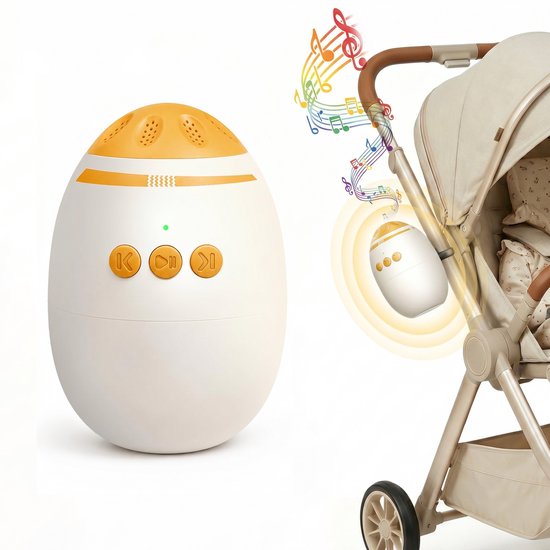 Fokelyi White Noise Machine met 11 geluiden - Slaaphulp voor kinderen - Witte Ruis - Slaaptrainer