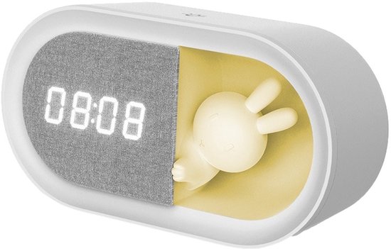 Forever Bunny Ingrid Long LED Pure Light Kinderwekker / Nachtlampje van Forever