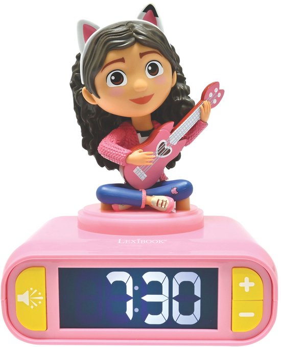 Gabby’s Dollhouse Nachtlampje Wekker met geluiden van Merkloos