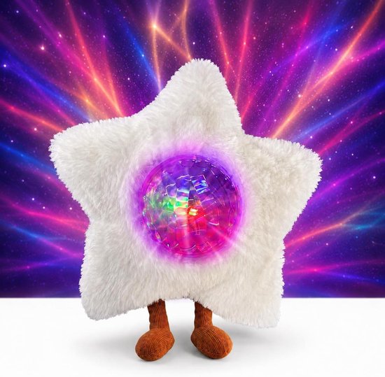 Galaxy Projector - Sterrenhemel Lamp - Baby Slaap - Met Geluidssensor - Oplaadbaar - Wit