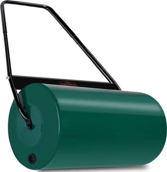 Gardebruk Tuinwals 60cm - 50L Vulvolume Staaltrommel - Groen van Gardebruk