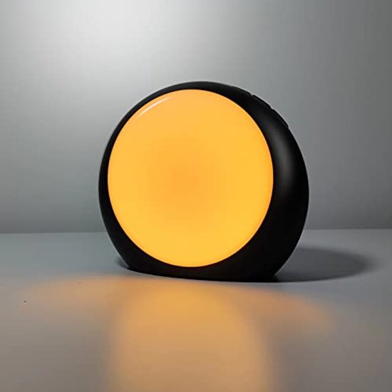 Geluid machine met 30 kalmerende geluiden en 12 kleuren nachtverlichting