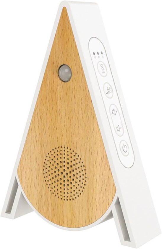 Geluidenmachine - Ontspannend apparaat - Slaap verbeteren - Bewegingsgeactiveerde speaker - 119x158x35 cm - Wit