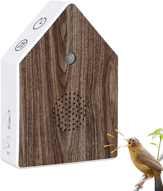 Geluidenmachine Slaap - Rustgevende Klanken - Ontspannen Slapen - Bewegingssensor - 11cm - Wit