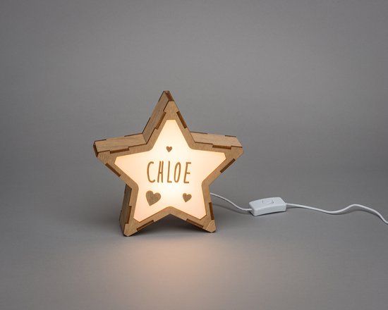 Gepersonaliseerde sterrenlampballonnen en sterren van $