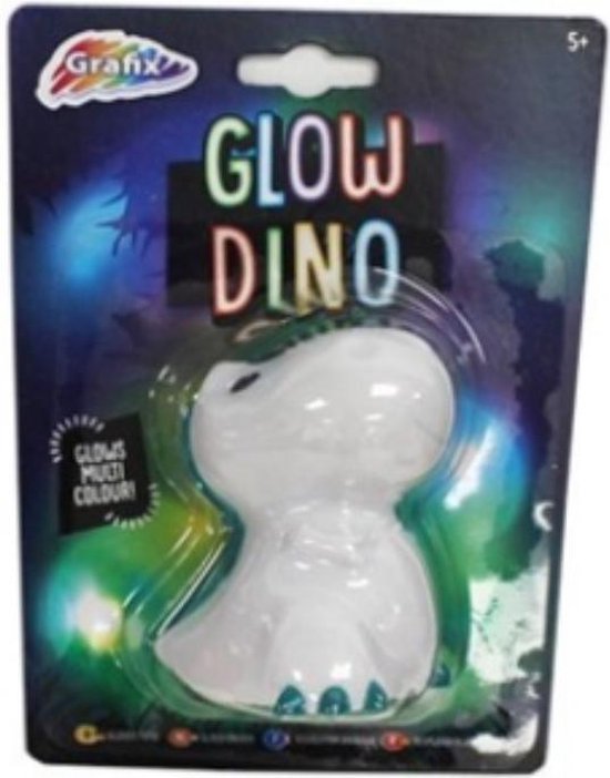 Gloeiend nachtlampje Dino van Merkloos