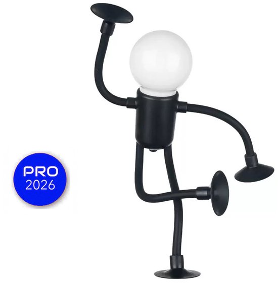 Glowbuddies Lamp Poppetje - Glowbuddy - Glowbuddy Nachtlampje - Nachtlampje Kinderen - Nachtkastlamp - Lamp Voor Op Nachtkastje - Slaapkamer - Baby van Merkloos