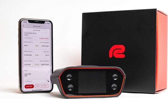 GPS Drag Meter en Ronde Timer met Mobiele App - 10Hz Nauwkeurigheid van Merkloos