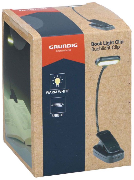 Grundig Leeslampje-clip Kunststof van Merkloos