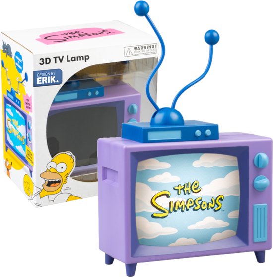 Grupo Erik The Simpsons - Tv Tafellamp - Multicolours van Grupo Erik