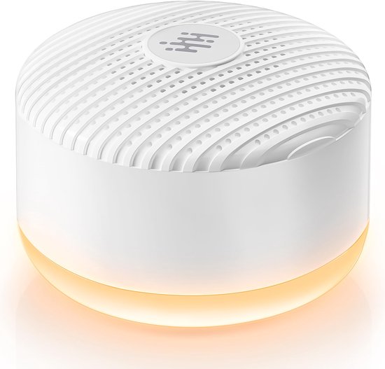Gsedaox-White Noise Machine -Witte ruis - Slaaphulp -Volwassenen en Baby -24 Rustgevende Geluiden-Wit van Gsedaox