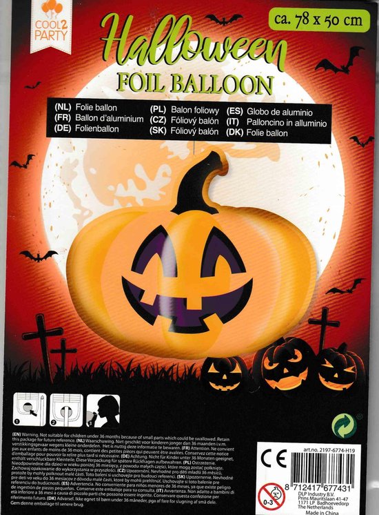 Halloween Folie Ballon