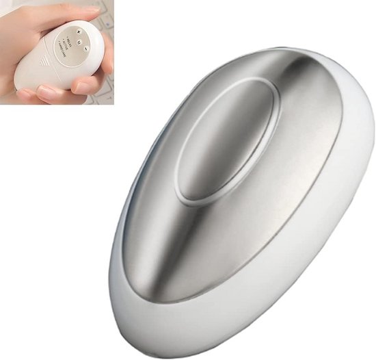 Handheld elektronische slaaphulp voor volwassenen - CES micro-stroom pulsslaapmachine met 3 drukmodi voor diepe slaap van Merkloos