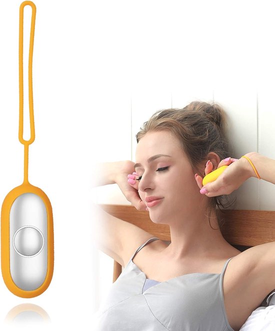 Handheld slaaphulpmiddel - Slaapapparaat - Slaaphulpmiddel - Verlicht slapeloosheid en stress - Verbetert de diepe slaap - Helpt u snel in slaap te vallen - Oranje van Nordic Elements