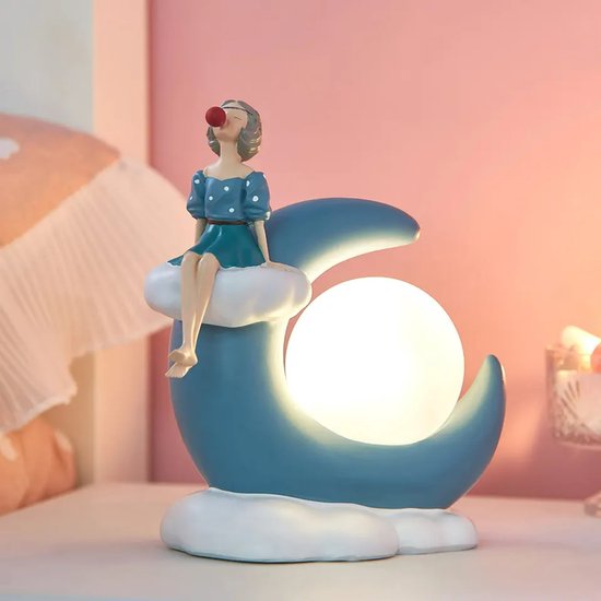 Handwerk Maan Baby Nachtlampje voor kinderkamer babykamer