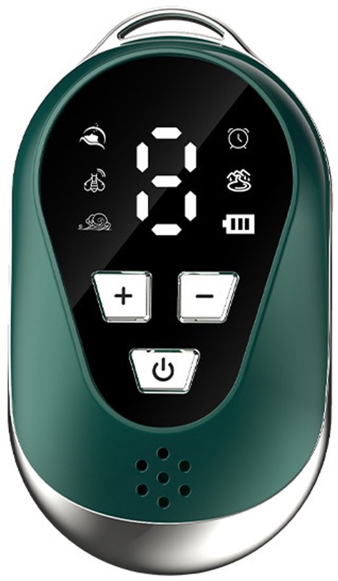 Handzaam microstroom intelligent apparaat voor angst- en depressieverlichting met snelle slaaphulp via USB-opladen van Healy.