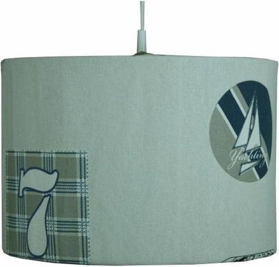 Hanglamp Sailing - grijs/blauw