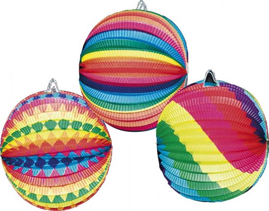 Haza Original Lampion 23 Cm Multicolor Per Stuk van Haza original