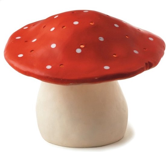 Heico - Heico Lamp Paddenstoel Groot Rood van Heico