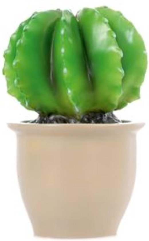 Heico Lamp Cactus In Bloempot van Merkloos
