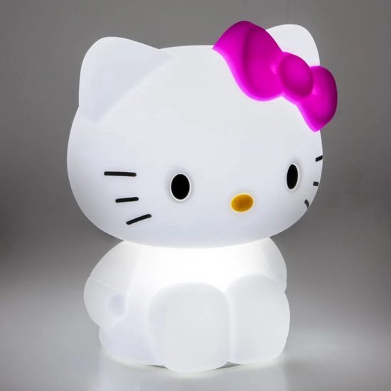 Hello Kitty - SquishyGlo - Oplaadbare Siliconen Lamp van Merkloos