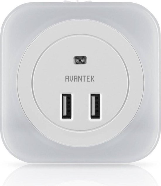 Hofftech LED-Nachtlampje Met Schemeringssensor & USB van Hofftech