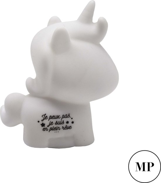 Home Deco Kids Nachtlamp Eenhoorn - Roze Lamp - Batterijen van Merkloos