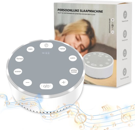 Home & Marker - White Noise Machine - Witte Ruis Machine - White Noise Machine Baby - White Noise Machine Volwassen - SOUNDMAC van Home & Marker