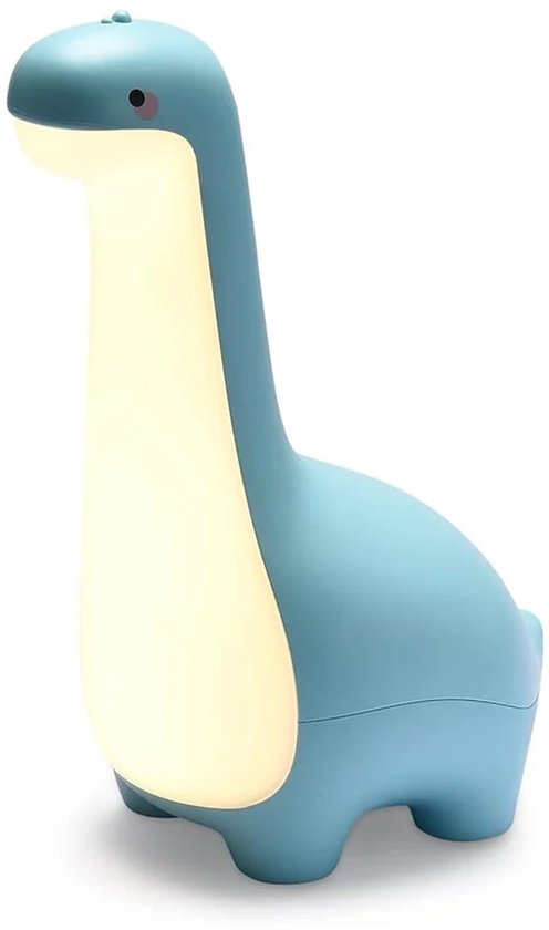 iDonna – Dinosaurus Nachtlamp – Oplaadbaar – Warm & Dimbaar Licht – 1200 mAh Batterij van Merkloos