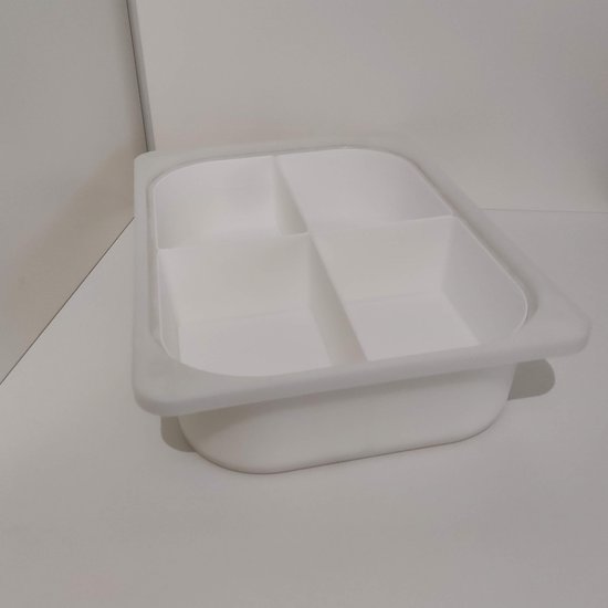 Ikea Trofast bakjes - Model 4A wit van Prikkelpret