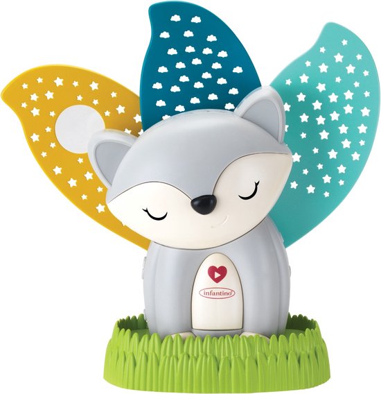 Infantino Fox 2-in-1 Nachtlampje/Babyprojector BK-302021 van Infantino