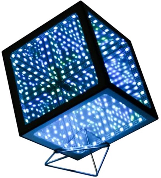 Infinity Hyper Cube LED Lichtcontroller met Standaard - Creatieve Nachtlamp voor Kleurrijke Decoratie van Cololight