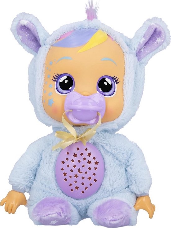 Interactieve Huilende Pop met Sterrenhemel en Slaapliedjes van Merkloos