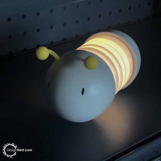 Janpim CaterpillarLamp - Nachtlampje Kinderen - Rups van Janpim
