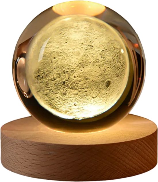 Jojoy - LED Bol - Tafellamp - Nachtlamp - Maanlamp - Space Lamp - Ruimte Lamp - LUMABALL van Jojoy
